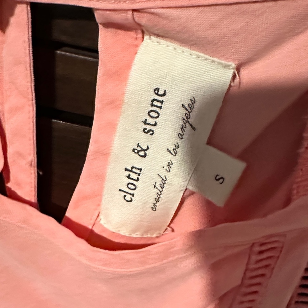 cloth & stone Women's Pink Sleeveless Top - Picture 2 of 7